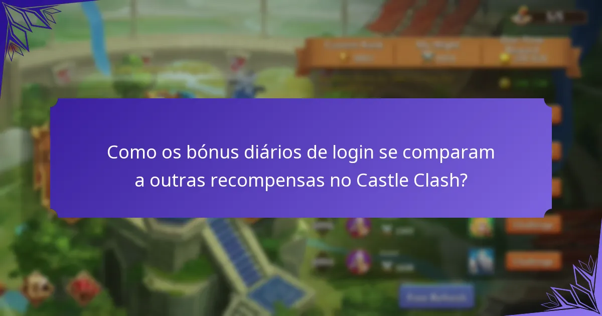 Quais pacotes de recursos podem ser obtidos através dos bónus diários de login?