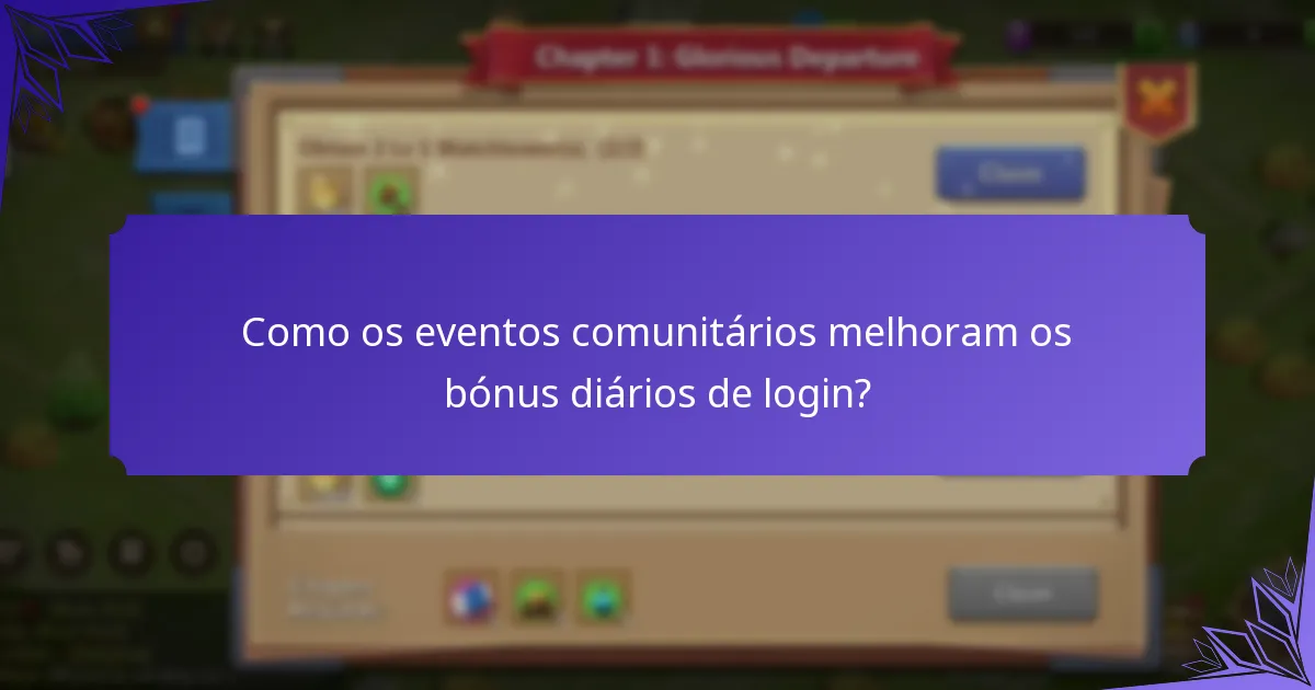 Quais promoções especiais estão disponíveis para os bónus diários de login?