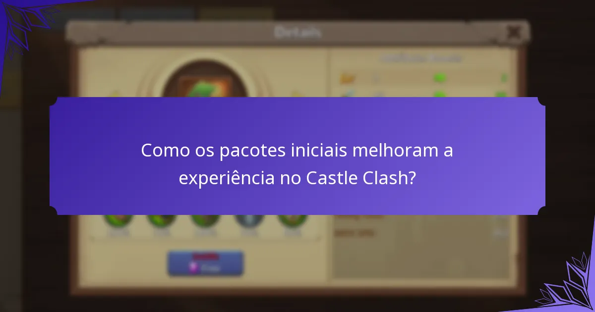 Qual é o papel das gemas no Castle Clash?
