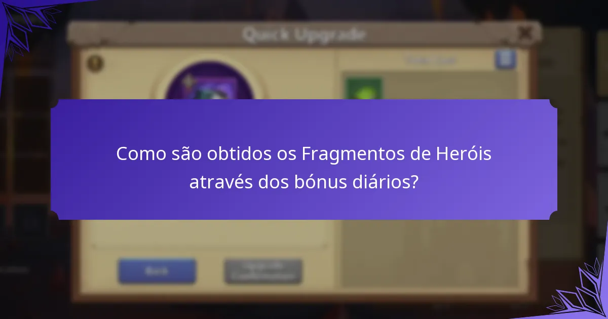 O que são as Recompensas Extras no Castle Clash?