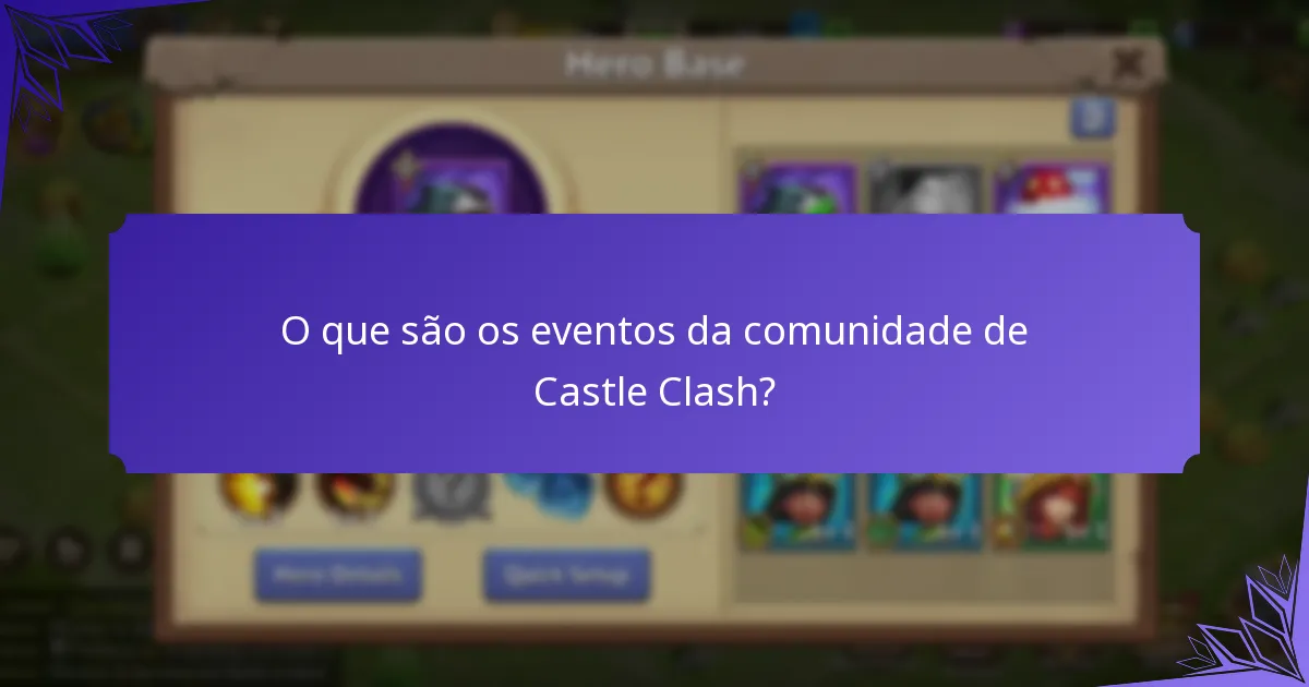 Que promoções especiais são oferecidas em Castle Clash?