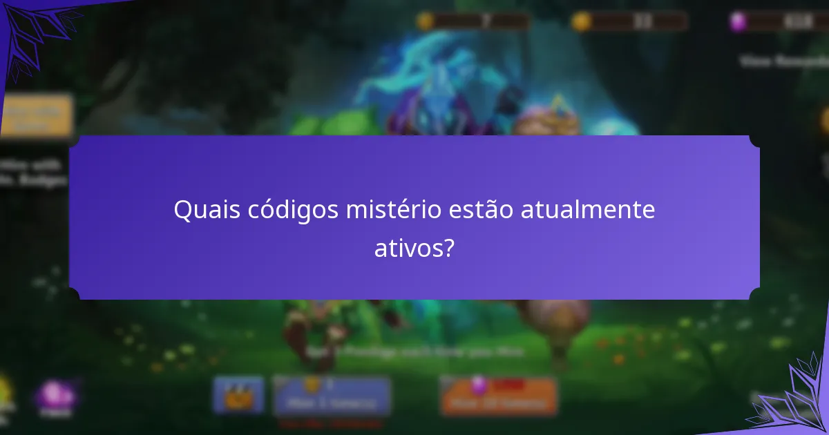 Quais dicas podem melhorar o uso de códigos mistério?