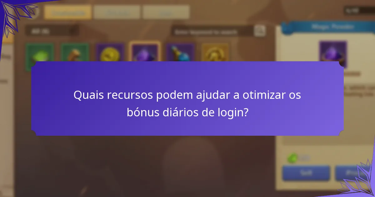 Como os bónus diários de login se comparam a outras recompensas no Castle Clash?